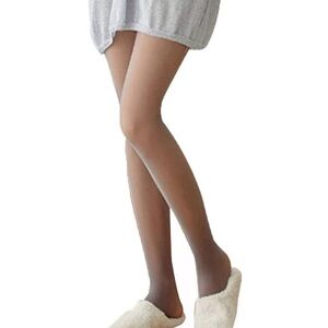 Thick Lined Fleece Tights